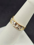 14K Gold Ring - Good Luck