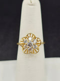 14K Gold Ring - Flower