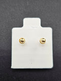 14k Gold Chain w/Pendant & Earrings - Virgin Mary