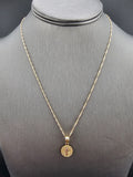 14k Gold Chain w/Pendant - San Benito