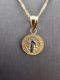 14k Gold Chain w/Pendant - San Benito