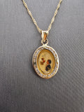 14k Gold Chain w/Pendant - First Holy Communion