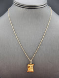 14k Gold Chain w/Pendant - First Holy Communion