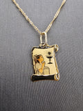 14k Gold Chain w/Pendant - First Holy Communion