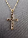 14k Gold Chain w/Pendant - Cross