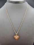 14k Gold Chain w/Pendant - Virgin Mary