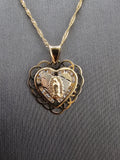 14k Gold Chain w/Pendant - Virgin Mary