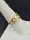 14K Gold Ring - Hearts