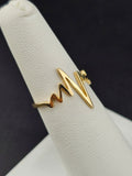 14K Gold Ring - Heart Beat