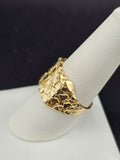 14K Gold Ring - Gold Nugget