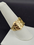 14K Gold Ring - Gold Nugget