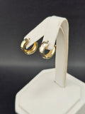 14K Gold Earrings - Huggie Hoops