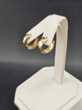 14K Gold Earrings - Huggie Hoops