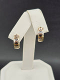 14K Gold Earrings - Huggie Hoops