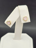 14K Gold Earrings - Hearts