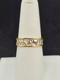 14K Gold Ring - Good Luck