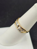14K Gold Ring - Good Luck