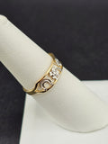 14K Gold Ring - Good Luck