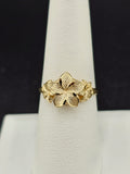 14K Gold Ring - Flower