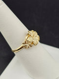 14K Gold Ring - Flower
