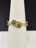 14K Gold Ring - Flower