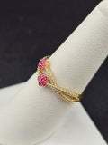 14K Gold Ring - Flower