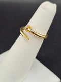 14K Gold Ring - Nail