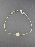 14k Gold Bracelet - Star