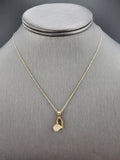 14k Gold Necklace - Heart