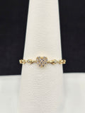 14K Gold Ring - Heart
