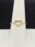 14K Gold Ring - Heart