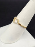14K Gold Ring - Heart