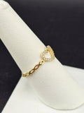 14K Gold Ring - Heart