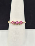 14K Gold Ring - Flowers