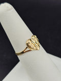 14K Gold Ring - Heart Nugget