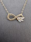 14k Gold Necklace - Infinity