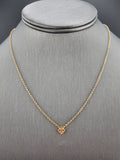 14k Gold Necklace - Flower