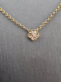 14k Gold Necklace - Flower