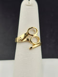 14K Gold Ring - Scissors