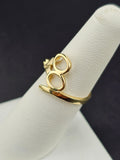 14K Gold Ring - Scissors