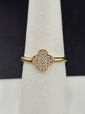 14K Gold Ring - Flower