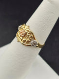14K Gold Ring - Flower
