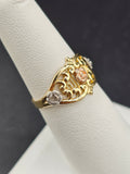 14K Gold Ring - Flower