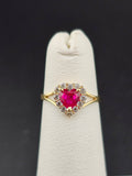 14K Children Gold Ring - Heart