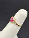 14K Children Gold Ring - Heart