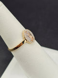 14K Gold Ring - Virgin Mary