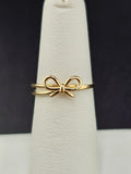 14K Gold Ring - Bow
