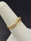 14K Gold Ring - Bow