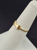 14K Gold Ring - Bow