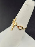 14K Gold Ring - Heart Beat